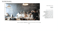 Desktop Screenshot of nicecoffeetime.com